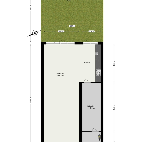 plattegrond Souterrain